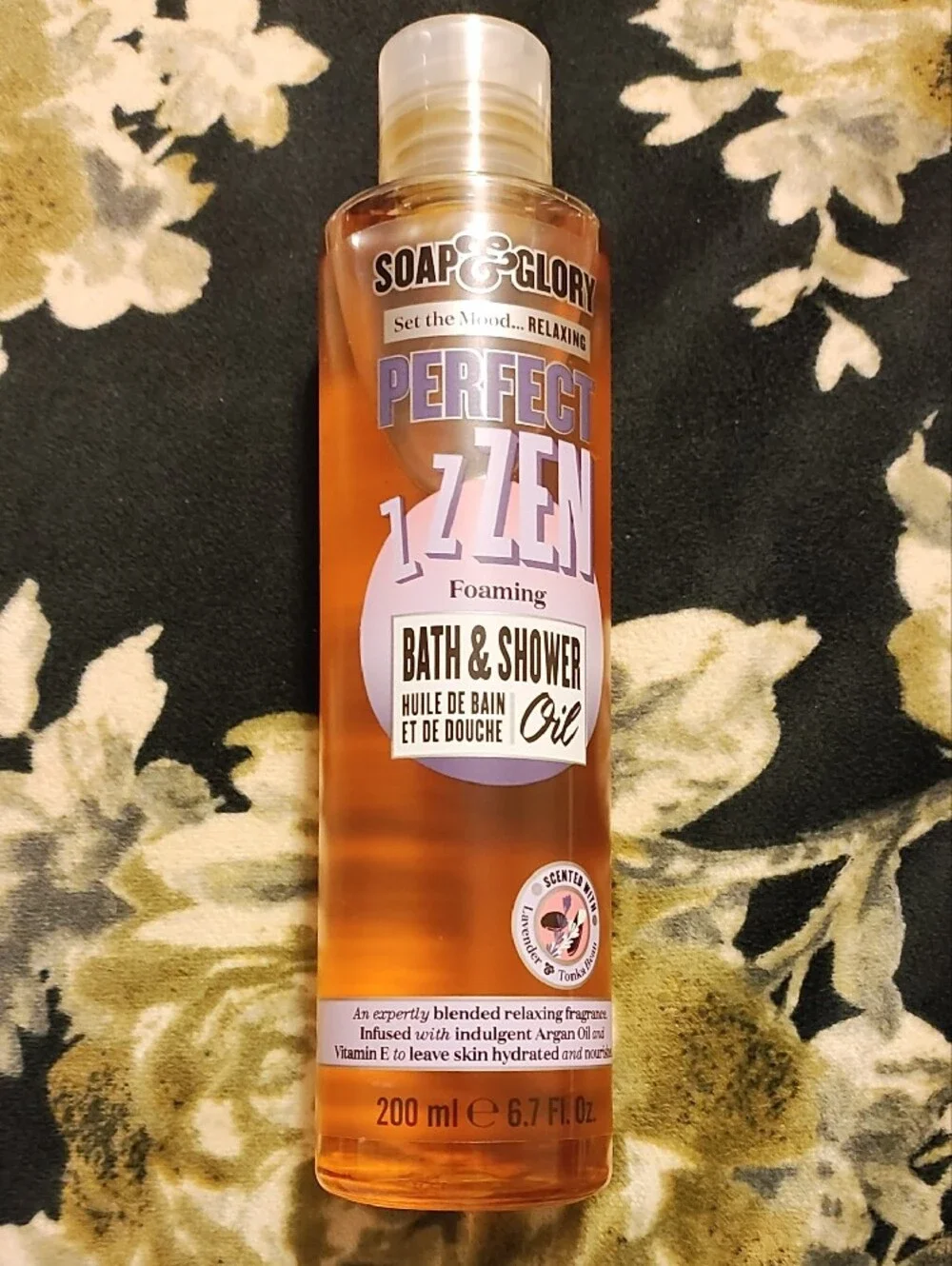 Soap & Glory Perfect 17 Zen Foaming Bath & Shower Oil - Orange with Gold Label